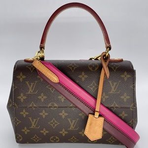 Louis Vuitton Monogram Canvas and Leather Cluny BB Bag